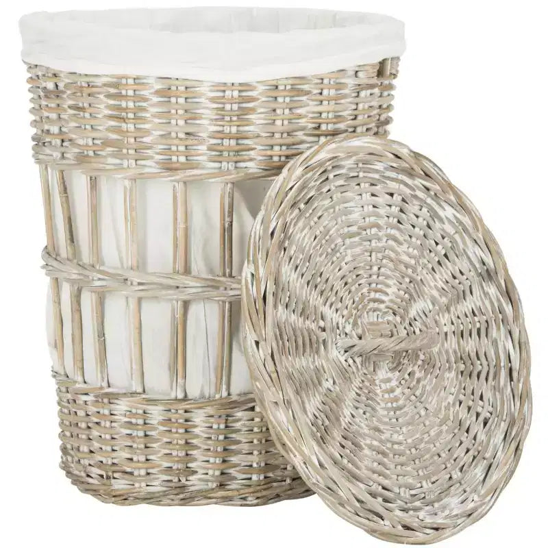 Panier à linge avec doublure