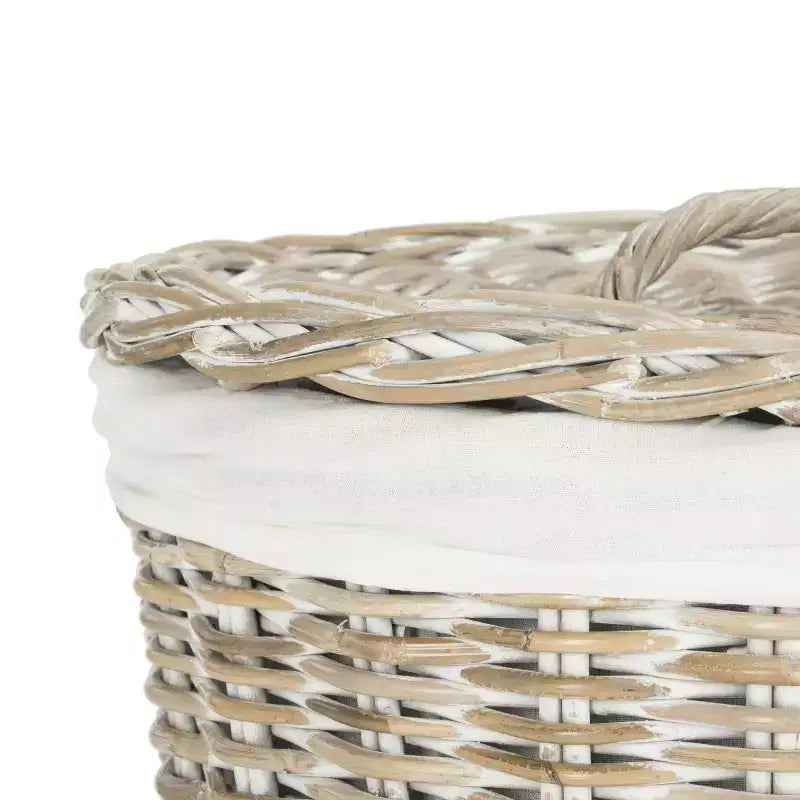 Panier à linge avec doublure
