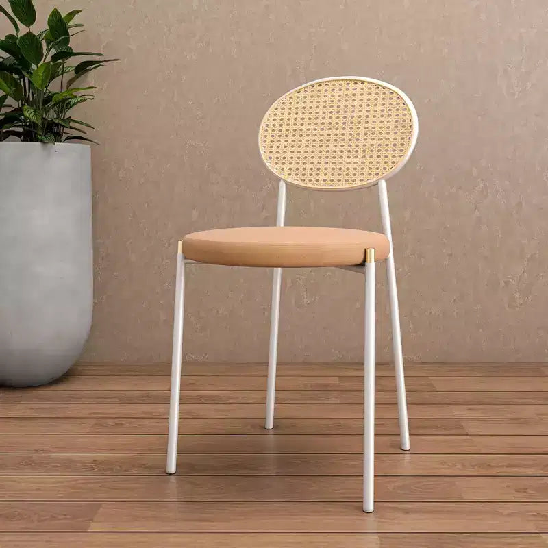 Chaise de salle à manger en velours