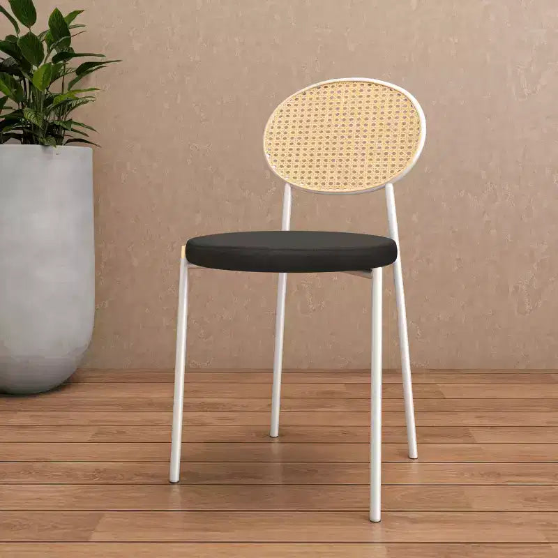 Chaise de salle à manger en velours