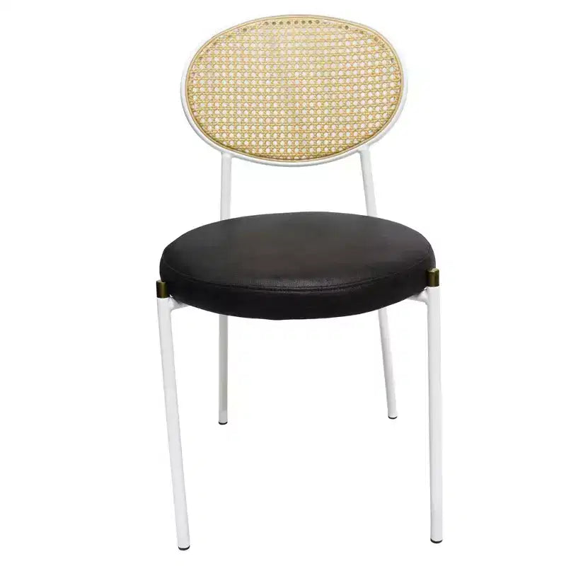 Chaise de salle à manger en velours