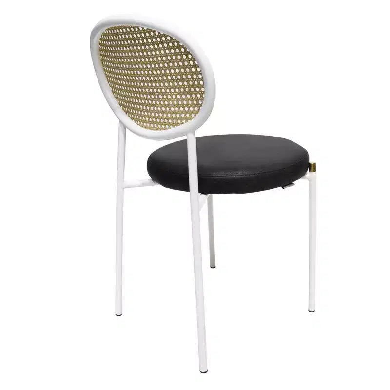 Chaise de salle à manger en velours