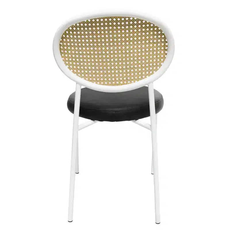 Chaise de salle à manger en velours