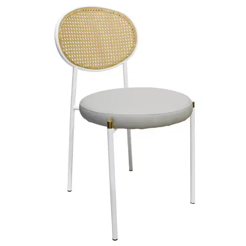 Chaise de salle à manger en velours