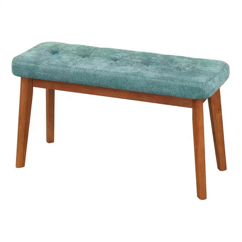 Banc rembourré de style moderne du milieu du siècle