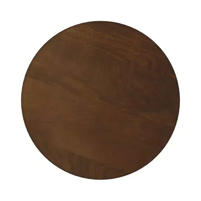 Table d'appoint tripode en bois de manguier